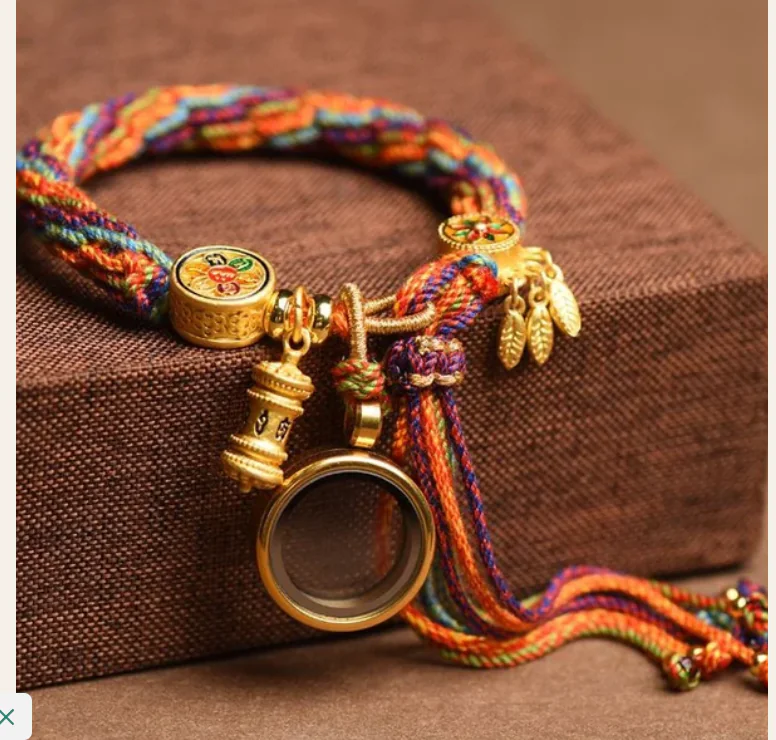 Infinite Merit Prayer Wheel Cord